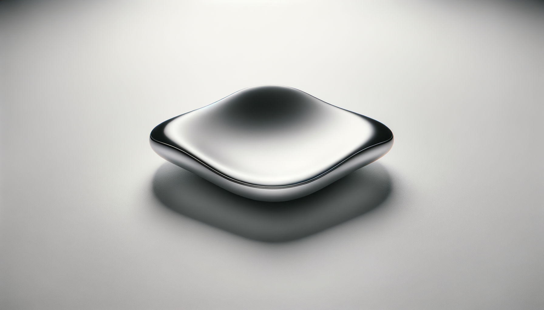 Abstract silver form from the original Gotham website